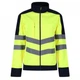 Толстовка Regatta Hi Vis Pro Waterproof Jacket Yellow/Navy, L (48) (11857563) - изображение 3