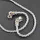 Кабель для навушників KZ Lightning 2PIN 0,75 мм (ZST/ZSR/ES3/ED12/ZS10/ZSN/AS10/BA10) (Білий) - зображення 6