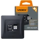 Одинарная компьютерная розетка CAT6 VIDEX BINERA VF-BNSK1PC6-BG черный графит - изображение 2