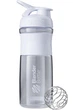Спортивна пляшка шейкер Blender Bottle SportMixer 28oz 820ml White - изображение 3