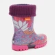 Детские резиновые сапоги для девочки Demar Twister Lux Print 0039 М 28-29 Разноцветные (5901232009265) - изображение 4