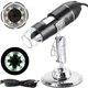 Цифровой USB микроскоп Izoxis 25467 1600x с LED-подсветкой и записью фото/видео | Электронный микроскоп для пайки, ремонта электроники и исследований - изображение 1