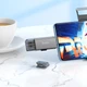 Картридер із роз'ємом Type-C і USB HOCO card reader (USB3.0,Type-C, SD/TF, 5Gbps), Black - зображення 6