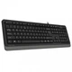 Клавиатура A4Tech Fstyler FK10 (Grey) USB. Клавиутура для ПК Черно-серая с лазерной гравировкой клавиш - изображение 8