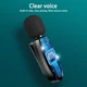 Бездротові петличні мікрофони Veron APO03 2 для телефону 3 в 1 Lightning USB C нагрудний мікрофон петличка для блогера - зображення 7
