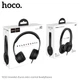 Наушники HOCO with mic Graceful Charm W21 накладные черные - изображение 4