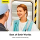 Наушники BASEUS Bowie True Wireless Earphones WM05 NGTW200002 белые - изображение 4