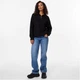 Свитер Jack Wills High Neck Zip Knitted Jumper Black, XXS (40) (11871492) - изображение 4