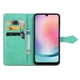 Чехол Vintage для Samsung Galaxy A24 / A245 книжка кожа PU с визитницей бирюзовый - изображение 2