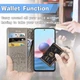 Чехол Embossed Cat and Dog для Xiaomi Poco X3 / X3 Pro книжка кожа PU с визитницей серый - изображение 5