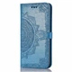 Чехол Vintage для Samsung Galaxy S10 / G973 книжка кожа PU с визитницей голубой - изображение 2