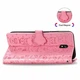 Чохол Embossed Cat and Dog для Xiaomi Redmi 8A книжка шкіра PU Pink - зображення 5