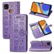 Чехол Embossed Cat and Dog для Xiaomi Redmi 9C книжка кожа PU с визитницей фиолетовый - изображение 1