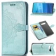 Чехол Vintage для Samsung Galaxy S10 / G973 книжка кожа PU с визитницей бирюзовый - изображение 1