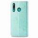 Чехол Vintage для Huawei P Smart Z книжка кожа PU с визитницей бирюзовый - изображение 3