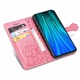 Чохол Embossed Cat and Dog для Xiaomi Redmi Note 8 Pro книжка шкіра PU Pink - зображення 6