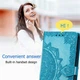 Чехол Vintage для Samsung Galaxy A24 / A245 книжка кожа PU с визитницей голубой - изображение 6