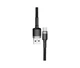 Кабель Baseus Cafule Cable USB for Micro 1.5A 2.0 м Grey/Black (CAMKLF-CG1) - зображення 2