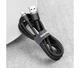 Кабель Baseus Cafule Cable USB for Type-C 3A 1 м Gray/Black (CATKLF-BG1) - зображення 7