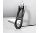 Кабель Baseus Cafule Cable USB for Type-C 3A 1 м Gray/Black (CATKLF-BG1) - зображення 8