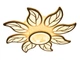 Стельова LED люстра, світлодіодний світильник Sunlight білий 1510 (630) - зображення 3