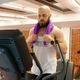 Спортивний рушник Love You з мікрофібри Темно-бузковий 70х140 - зображення 11