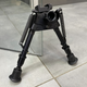 Сошки Harris Bipod S-BRMP на Picatinny, 152-229 мм, шарнірна база, підпружинені ніжки (243401) - зображення 4