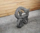 Статуэтка китайского дракона в классическом стиле. Темно серый. 10 см. - изображение 3