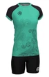 Форма волейбольная женская RIGO ELFA Turquoise-Black M - изображение 1