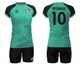 Форма волейбольная женская RIGO ELFA Turquoise-Black M - изображение 2