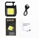 Фонарик-брелок аккумуляторный LED COB Square c карабином и магнитом 500 mAh, Chansin (73089123) - изображение 4