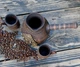 Джезва гончарна Coffee Кава 500 мл червона глина з чашечками + розсікач - зображення 3