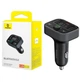 Автомобильный FM-трансмиттер Baseus S-09 Lite Bluetooth 5.3 Type-C + 2 USB 18 Вт ресивер, модулятор black (6932172643447) - изображение 15