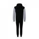 Спортивный костюм Donnay Fleece Zip Sn99 Black, XL (50) (11851126) - изображение 5