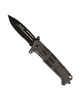 Складний ніж, чорний Mil-TecAssault G10 Black 15325500 - зображення 1