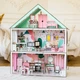 Кукольный домик NestWood Фантазия дом для кукол Барби, мебль 7 ед, мятный (kdb004m) - изображение 9