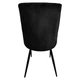 Стул кресло для кухни, гостиной, кафе Bonro B-426 Черное (29-76-42400339) - изображение 3