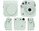 Подарунковий набір Fujifilm Instax Mini 12 Mint Green (Мʼятний) / Камера + Чохол + Альбом 64 фото + 20 знімків + Магнітна фоторамка / Gift Set 2026 - изображение 9