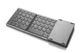 Бездротова клавіатура ENG,RU,UKR складна з тачпадом B089T Bluetooth Foldable Keyboard dark gray - зображення 7
