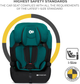 Автокресло Kinderkraft Comfort Up i-Size Green (KCCOUP02GRE0000) - изображение 12