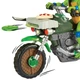 Игровой набор Playmates Toys Черепашки-Ниндзя III TMNT Леонардо на мотоцикле - изображение 3