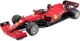 Колекційна модель Bburago Ferrari Scuderia F1-75 NO.16 із металу (масштаб 1:43) red - зображення 5