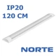 Комплект линейных светильников 1-NLP-1322 36W 120 см 6500К ІР20 ТМ NORTE (4 шт) - изображение 2