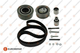 Комплект ГРМ EUROREPAR 1611883880 Volkswagen Polo, Golf, Bora, Caddy; Skoda Octavia, Fabia; Seat Leon, Cordoba, Toledo, Ibiza; Audi A3 038109119M, 038109119R, 038109243 - зображення 1