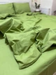 Постельное белье хлопковое Луг Однотонное Двуспальное 180 x 220 Бязь Зеленое 50 х 70 - изображение 5