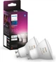 Лампа розумна Philips Hue GU10 5.7W 2000K-6500K RGB 2 шт. (929001953112) - зображення 3