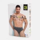 Набор трусов слипы мужской хлопковый Primal S325 4 (M) 3 шт Серый/Синий/Черный (ROZ6501047250) - изображение 8