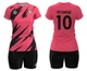 Форма волейбольна жіноча RIGO RAPTOR Black-Pink XL - зображення 2