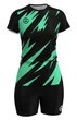 Форма волейбольна жіноча RIGO RAPTOR Turquoise-Black XL - зображення 1