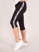 Legginsy damskie krótkie Yoclub ULD-0013K-3400 S Czarne (5904921635042) - obraz 1